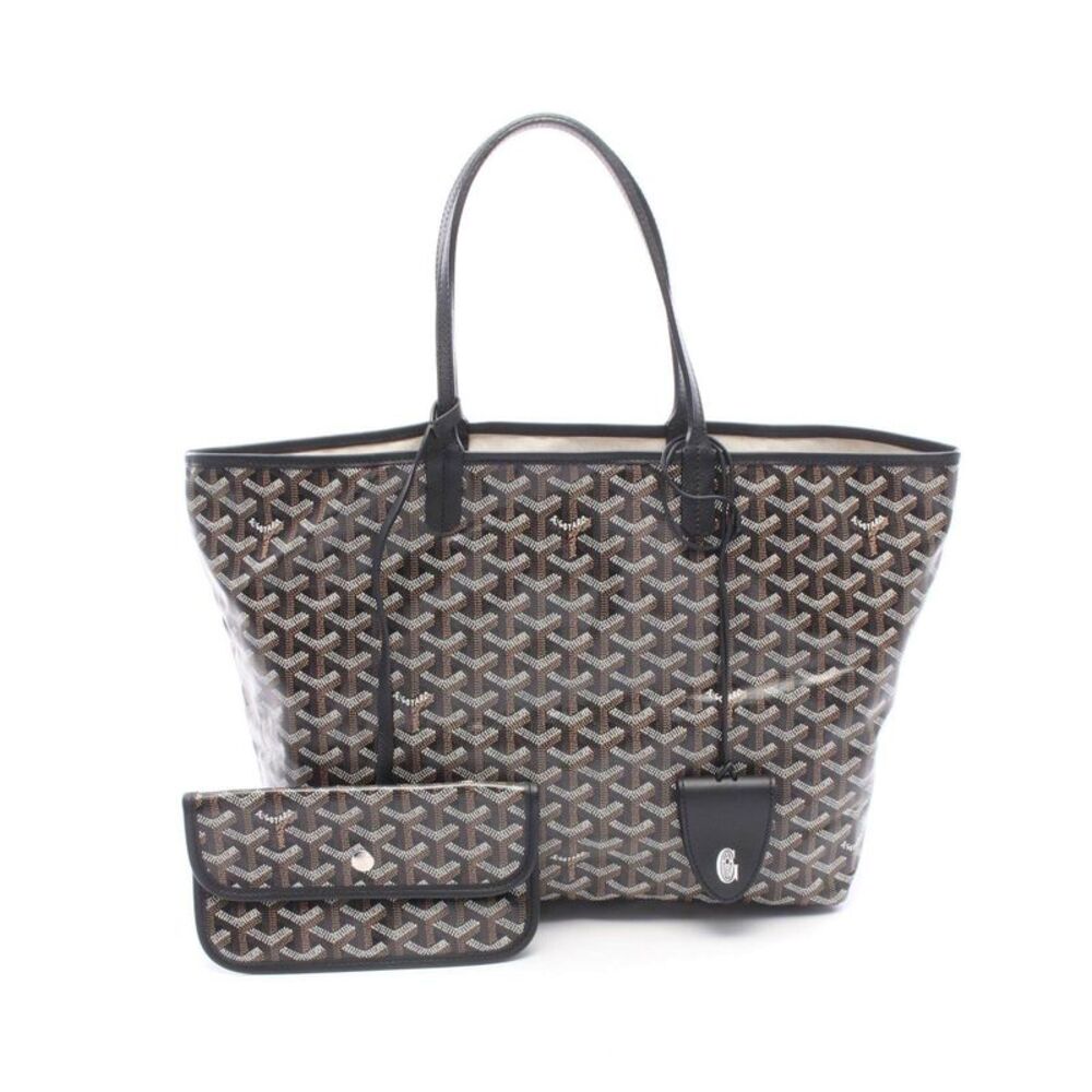 Goyard Saint Louis PM Coated Canvas Tote Bag